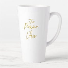 Power der Liebe Große Latte Tasse