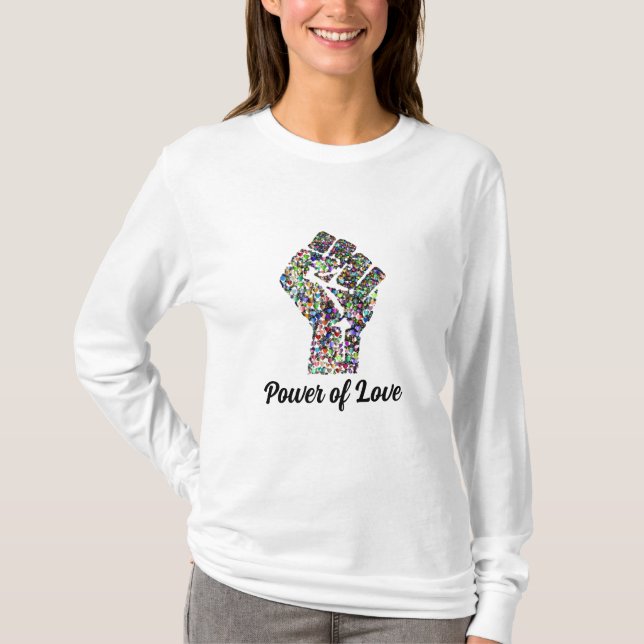 Power der Liebe T-Shirt (Vorderseite)