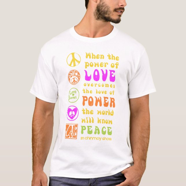 Power der Liebe T-Shirt (Vorderseite)