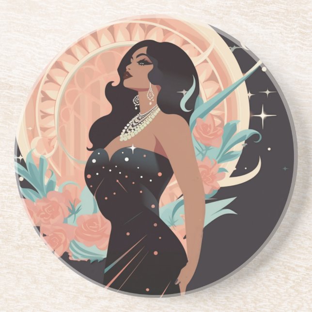 POWER DER SCHÖNHEIT #1 GETRÄNKEUNTERSETZER (Vorne)