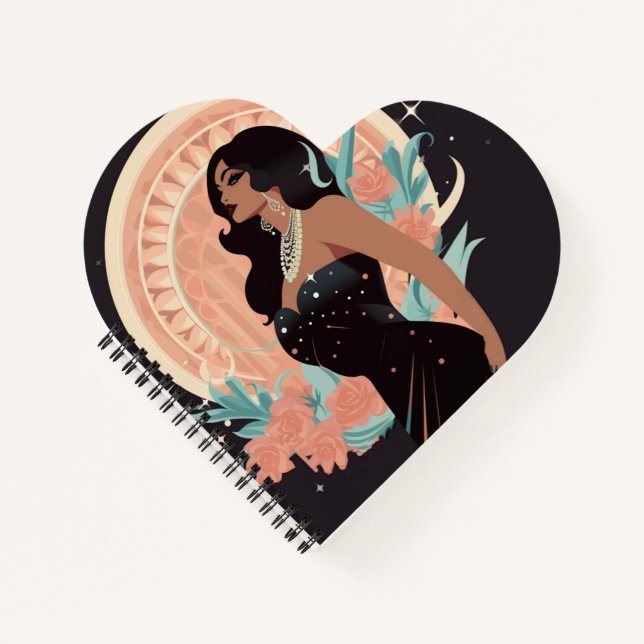 POWER DER SCHÖNHEIT #1 NOTIZBUCH (Vorderseite)