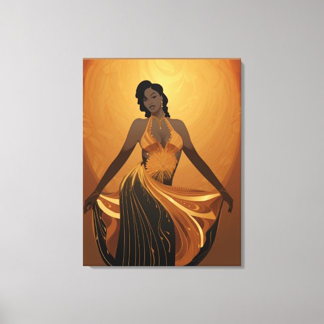 POWER DER SCHÖNHEIT #4 LEINWANDDRUCK (Vorderseite)