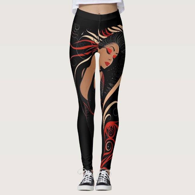 POWER DER SCHÖNHEIT Nr. 7 Leggings (Vorderseite)