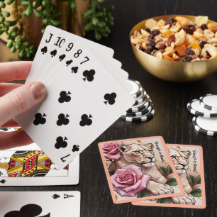 "Power der staatlichen Rose" Spielkarten