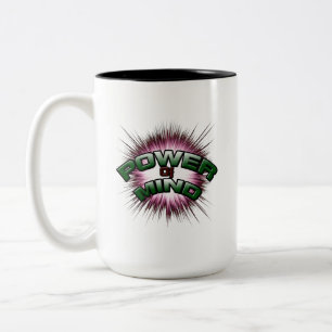 Power des Geistes Zweifarbige Tasse