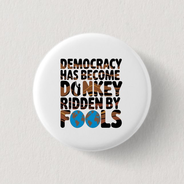 Power des Ignoranten Button (Vorderseite)