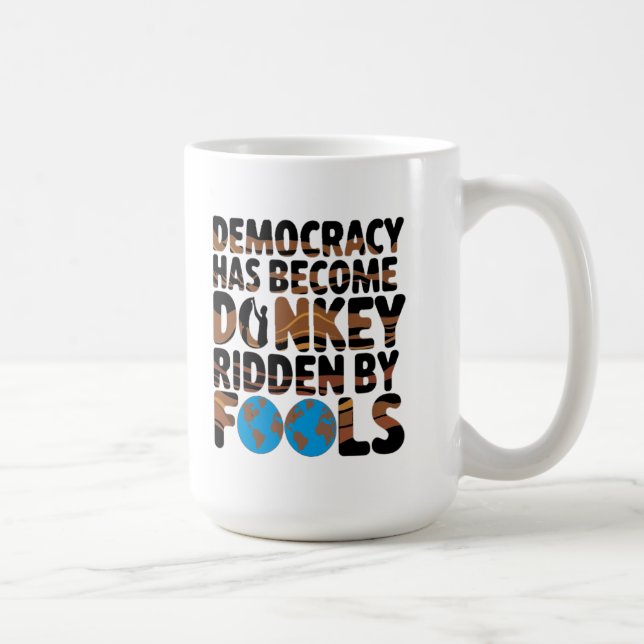 Power des Ignoranten Kaffeetasse (Rechts)