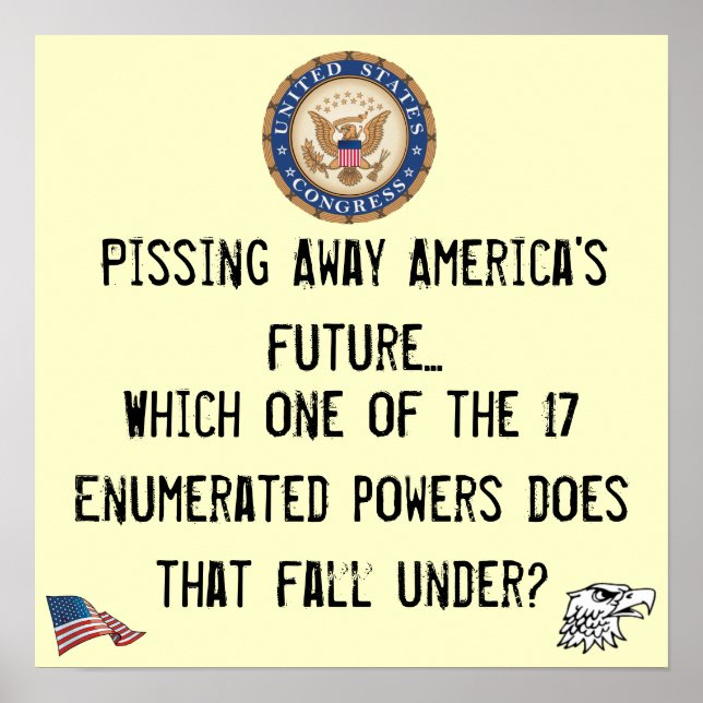 Power des Kongresses Poster (Vorne)