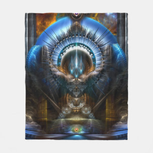 Power des Orakels Fleecedecke