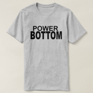 Power-Empfänger am unteren Rand T-Shirt