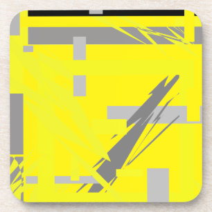 Power Energie Abstrakte Kunst Getränkeuntersetzer