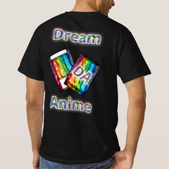Power Feeder Dream Anime T-Shirt (Rückseite)