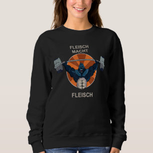 Power Fleisch Bodybuilding Sport Sweatshirt