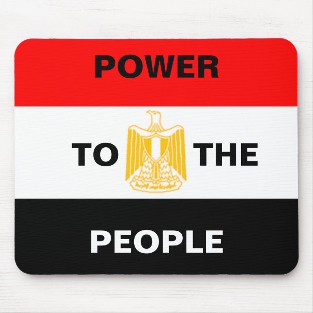 POWER FÜR DIE MENSCHEN MOUSEPAD (Vorne)