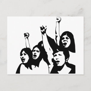 Power für Frauen Postkarte