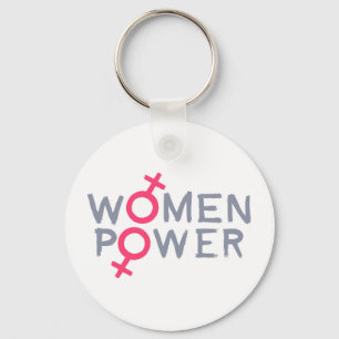 Power für Frauen Schlüsselanhänger