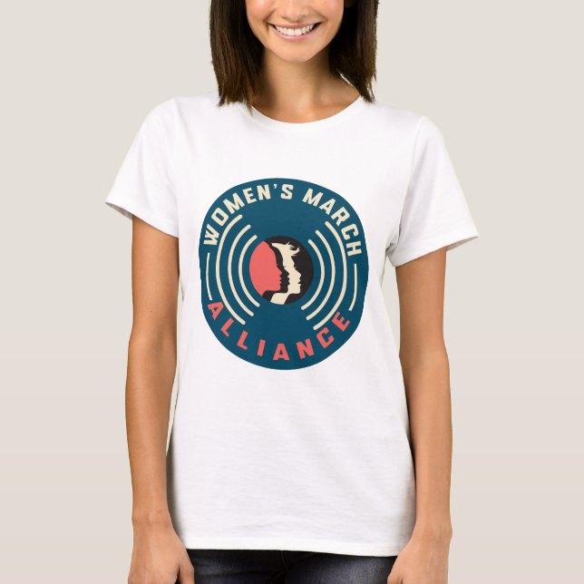 Power für weibliche März: Empowerment Gear & Bekle T-Shirt (Vorderseite)