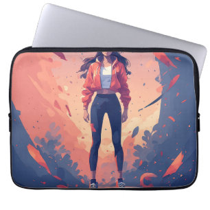 POWER GIRL LAPTOPSCHUTZHÜLLE
