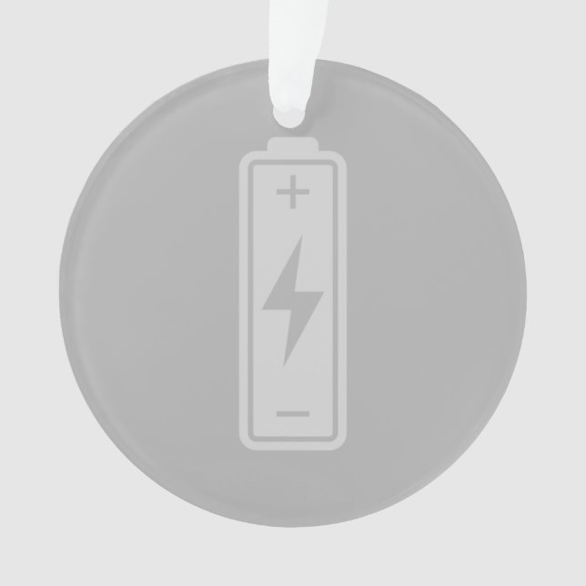 Power-Icon CUSTOM-FARBtechnologie Ornament (Vorderseite)