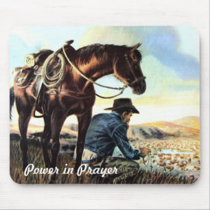 Power im Gebet Mousepad