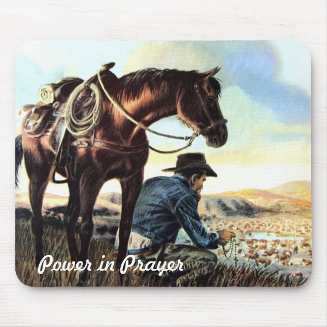Power im Gebet Mousepad (Vorne)