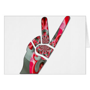 Power in der Palme: Der Zwei-Finger-Salute