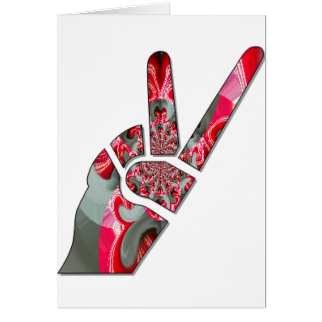 Power in der Palme: Der Zwei-Finger-Salute (Vorne)