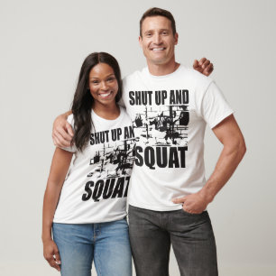 "Power Lifting" - Halt und Squash T-Shirt