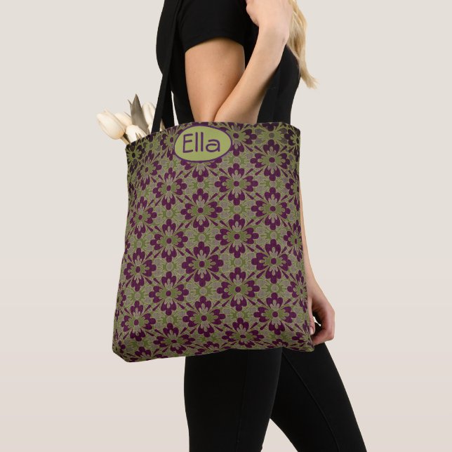 Power lila Blume Tasche (Von Nahem)