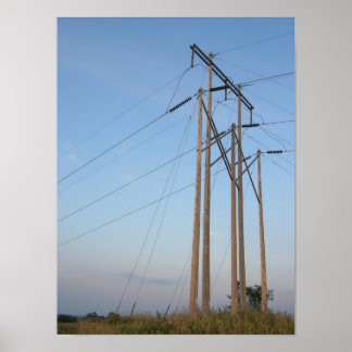 Power Lines Poster
