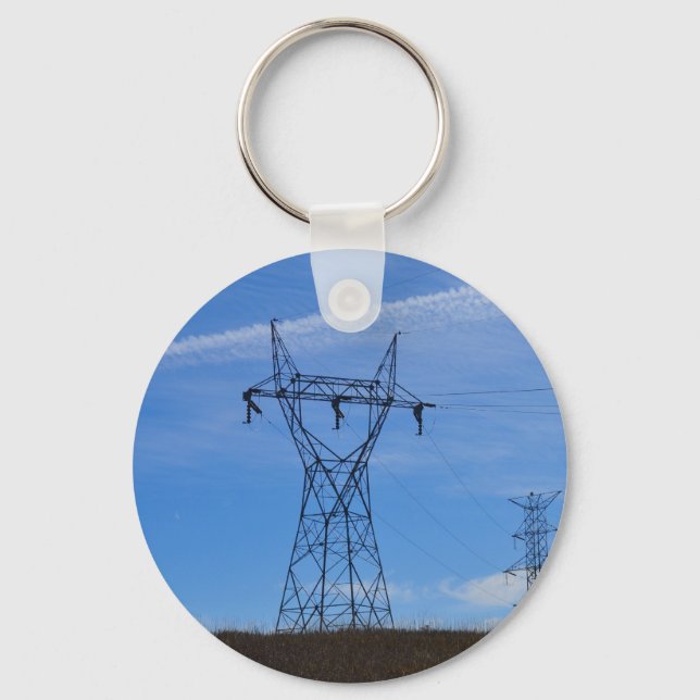 Power-Linien Schlüsselanhänger (Vorderseite)
