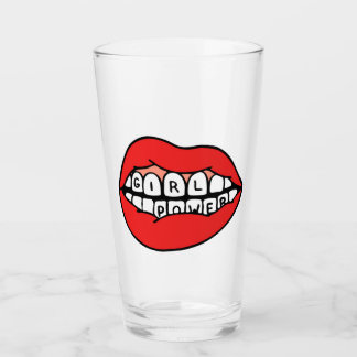 Power-Lippen Glas