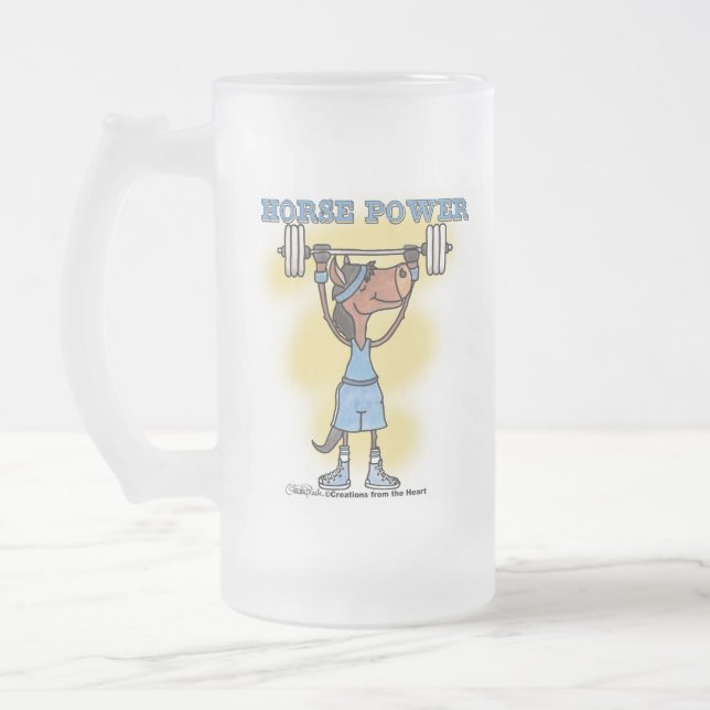 Power Mattglas Bierglas (Links)