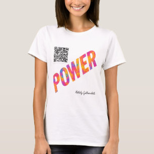 POWER Motivierend Zitat Farbgestaltung   Nataly T-Shirt