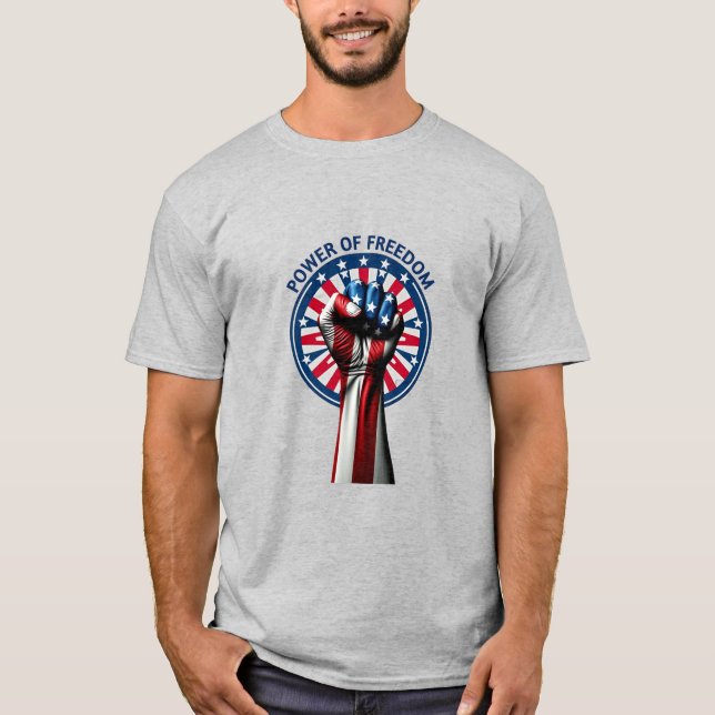 Power of Freedom  T-Shirt (Vorderseite)