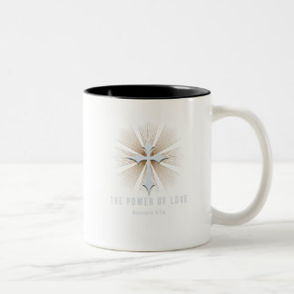 Power of Love Romans mug Zweifarbige Tasse