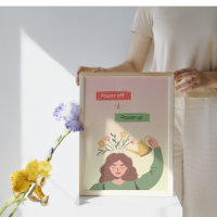 Power Off & Power Up: Digitales Detox-Poster