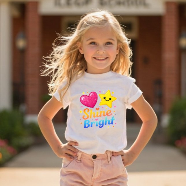 Power Pals™ Shine Bright Toddler T-Shirt – Cute St (Von Creator hochgeladen)