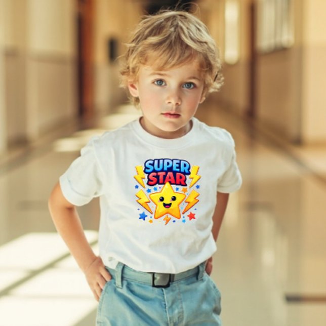 Power Pals™ Super Star Toddler T-Shirt – Cute & Bo (Von Creator hochgeladen)