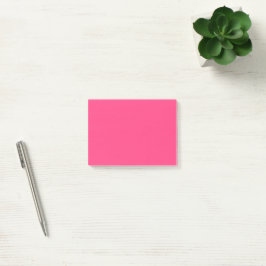 Power Pink Einfach 4 Zoll x 3 Zoll Post-it Klebezettel