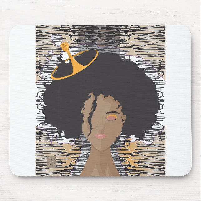 Power-Prinzessin Mousepad (Vorne)