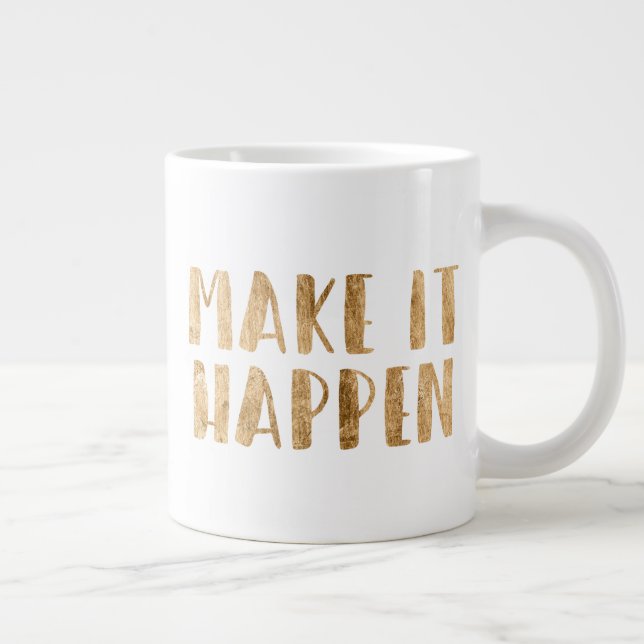 Power Quotes II Jumbo-Tasse (Rechts)