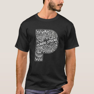 Power Stroke Roll Kohle Turbo Diesel Power Diesel T-Shirt