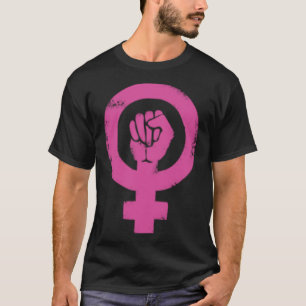 Power-Symbol Internationaler Frauentag Femin T-Shirt