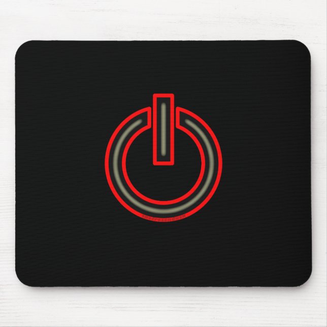 Power-Symbol Mousepad (Vorne)
