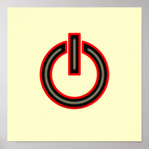Power-Symbol Poster