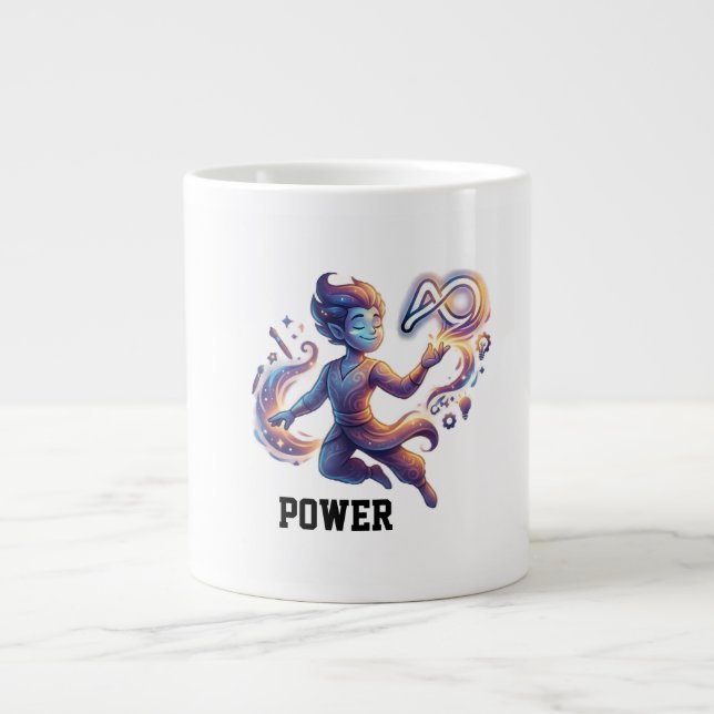 Power_Tasse Jumbo-Tasse (Vorderseite)