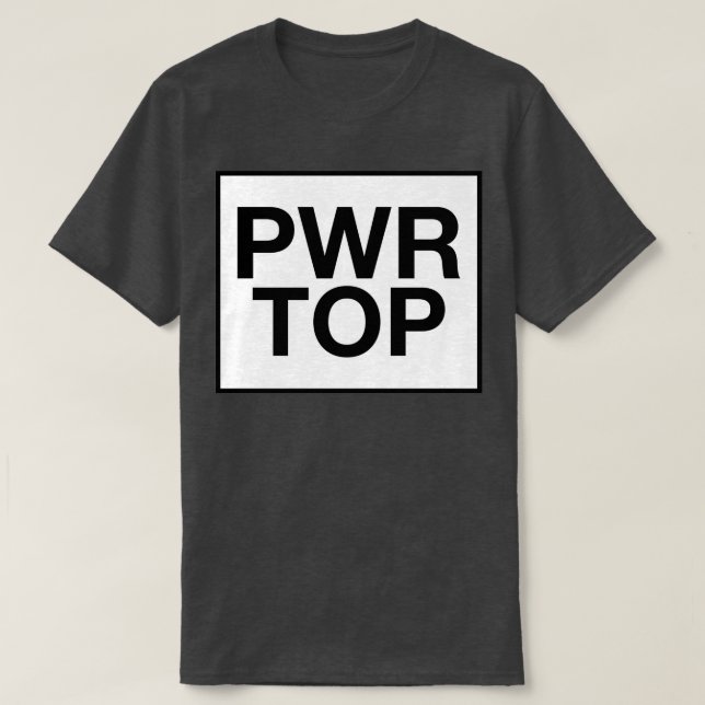 POWER TOP Classic TShirt (Design vorne)
