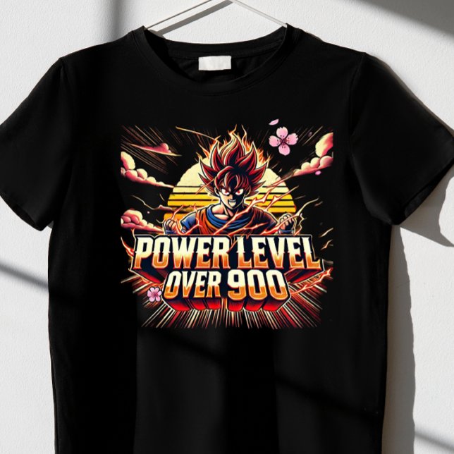 Power über 9000 T-Shirt (Von Creator hochgeladen)