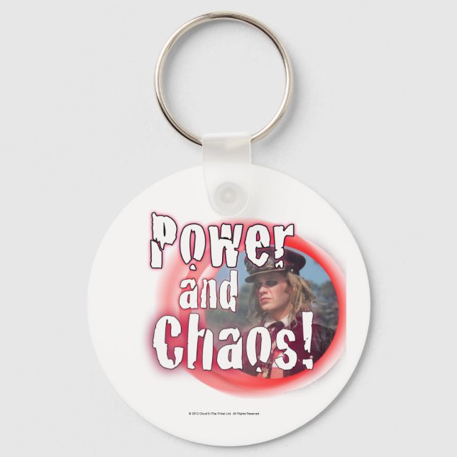 Power und Chaos Schlüsselanhänger (Vorderseite)